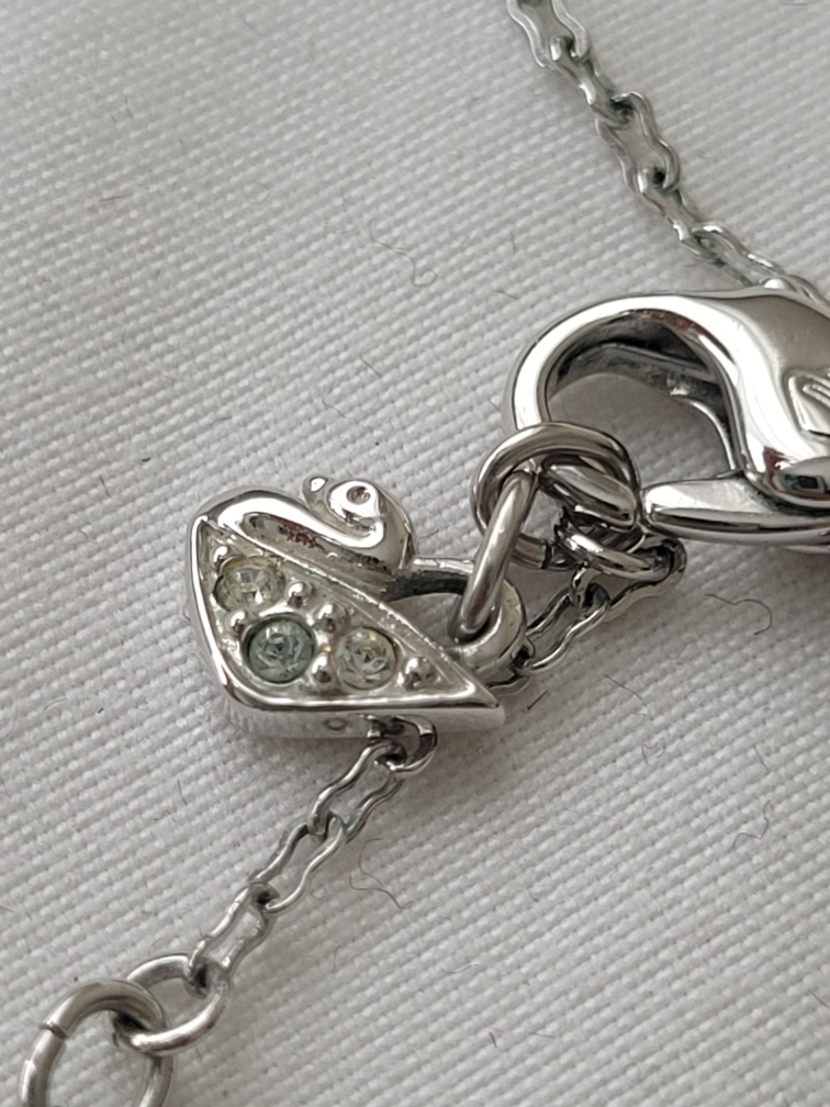 Swarovski Silver Heart Necklace - photo 4
