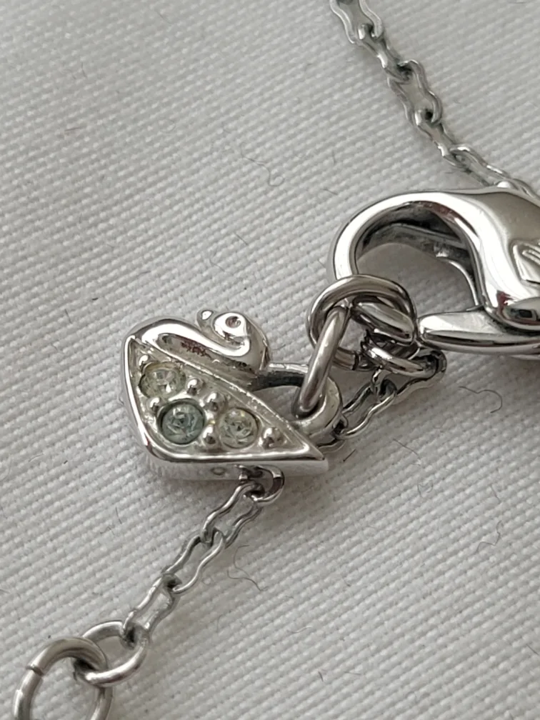 Swarovski Silver Heart Necklace image indicator(4)