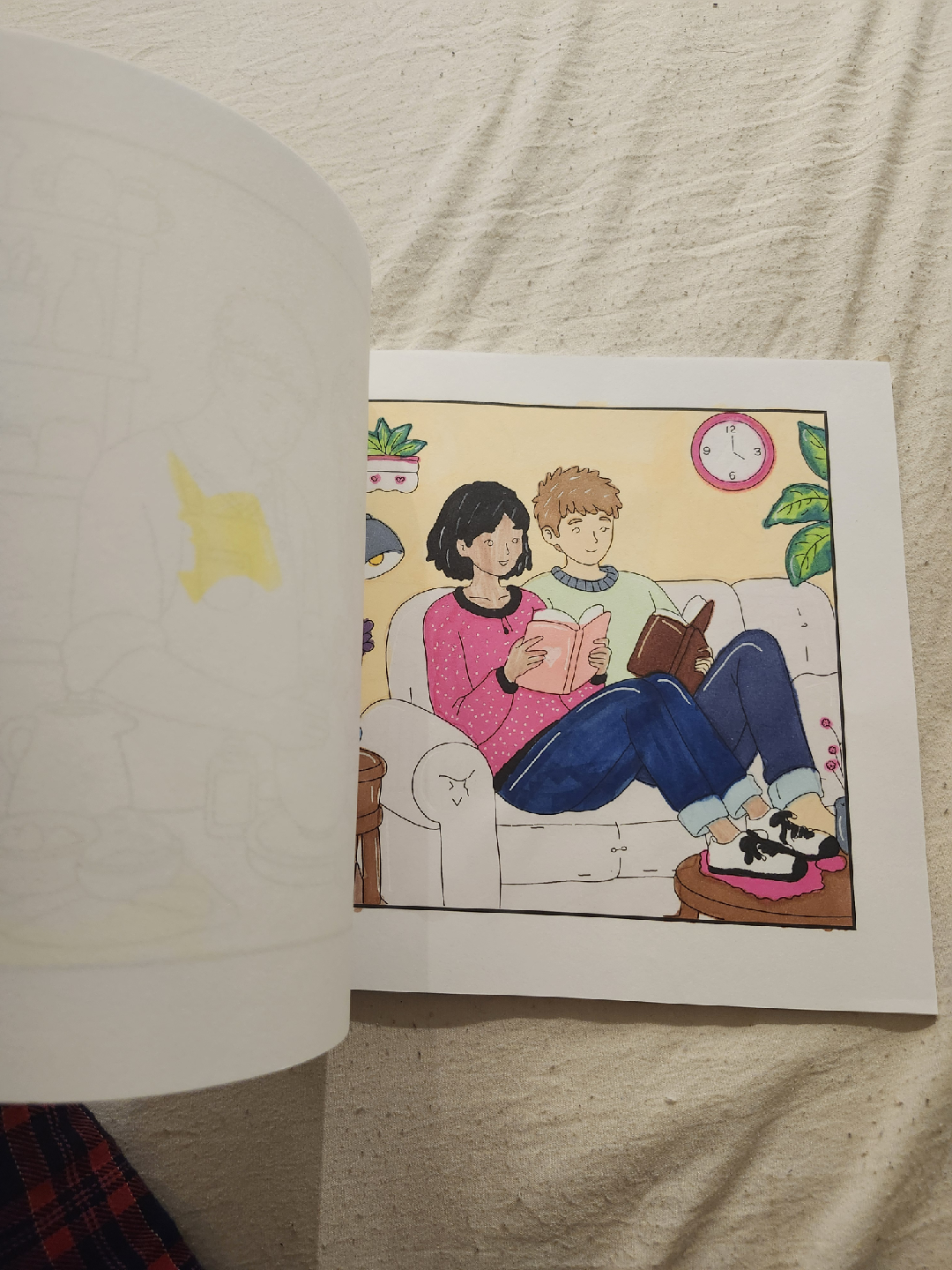 Couple Moments Colouring Book - photo 5