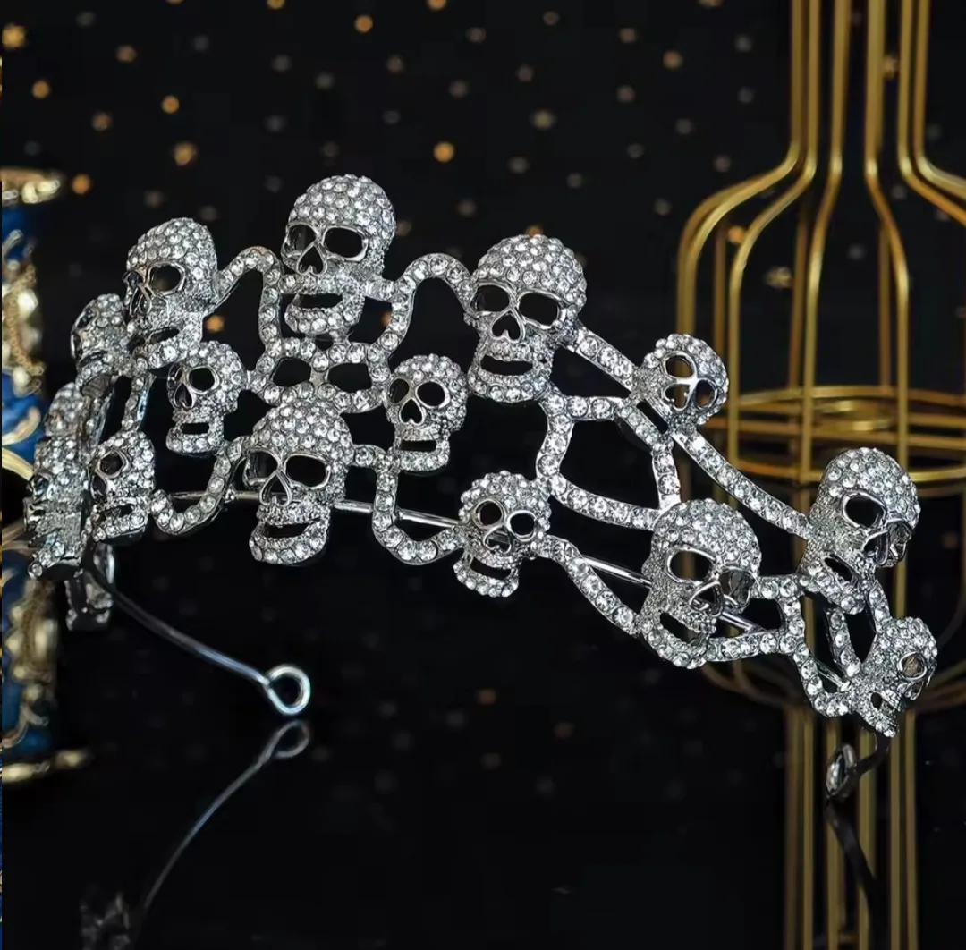 Brand New Halloween Skull Crown image indicator(7)