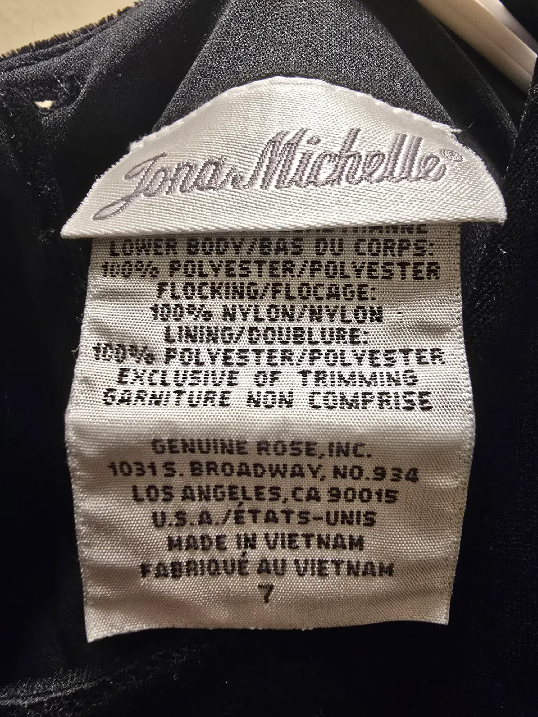 Jona Michelle Girl's Dress - Size 7 image indicator(2)