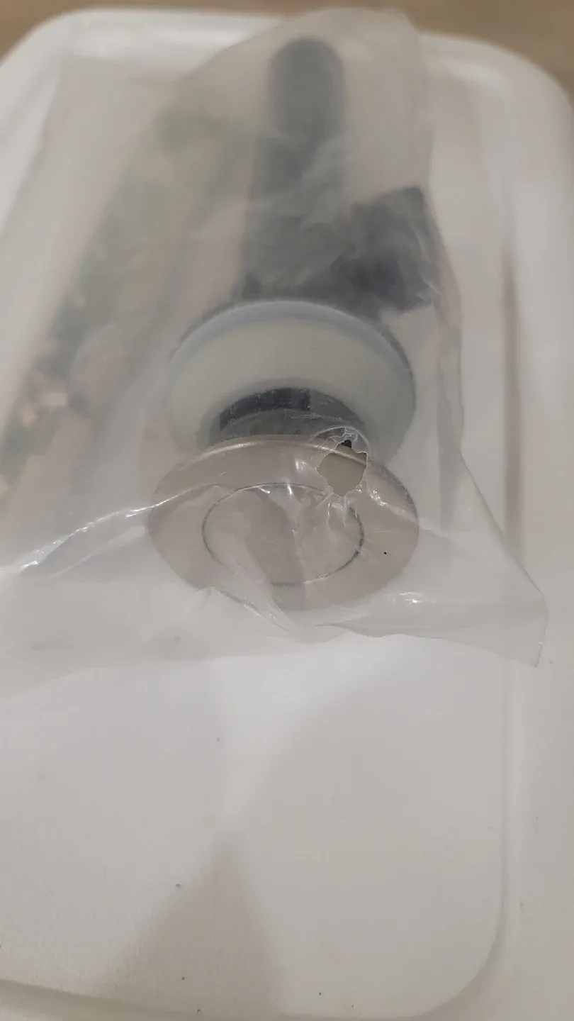 Bathroom  sink Drain stopper Black MATE image indicator(2)