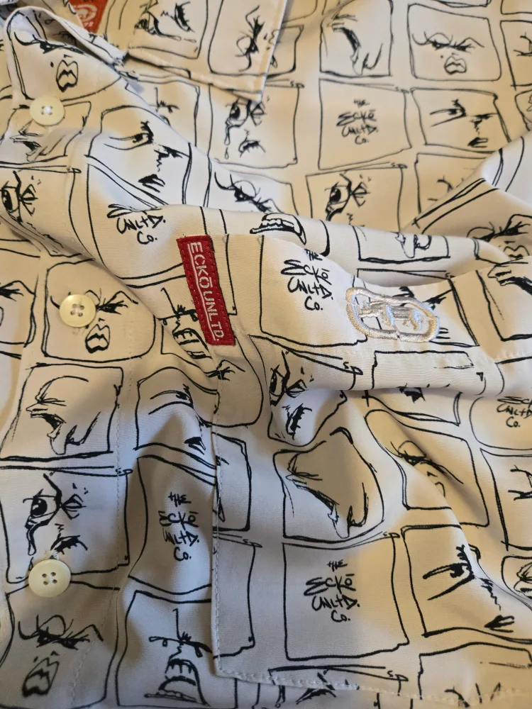 Ecko Unltd. Graphic Button-Up Shirt - XL image indicator(4)