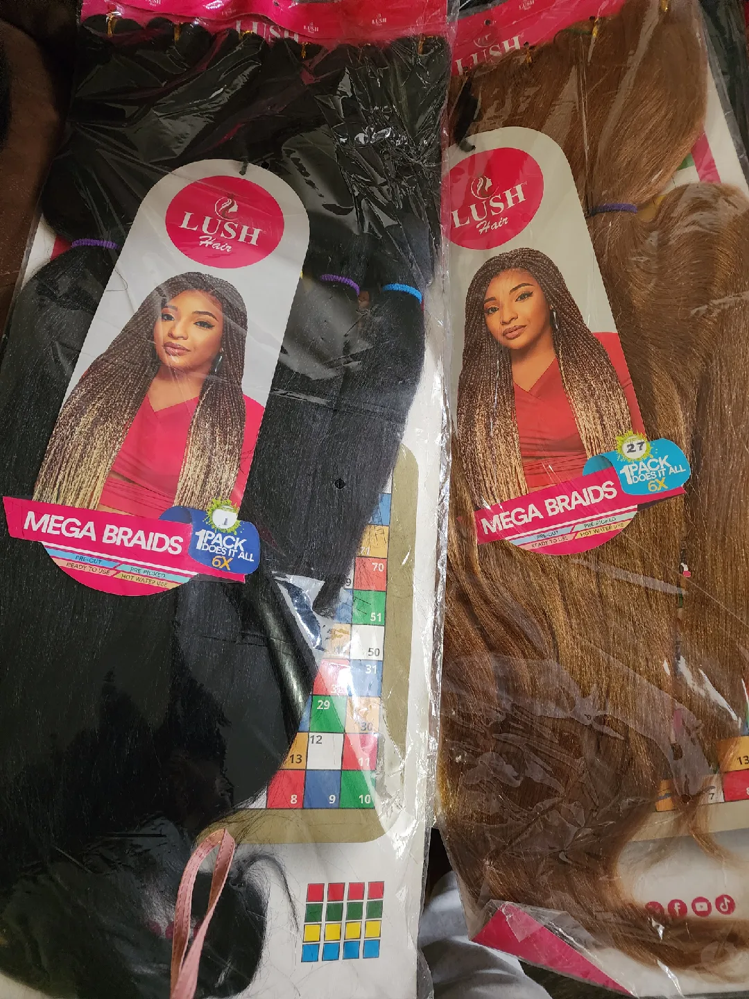 Lush Hair Mega Braids - 1 Pack Does It All image indicator(2)