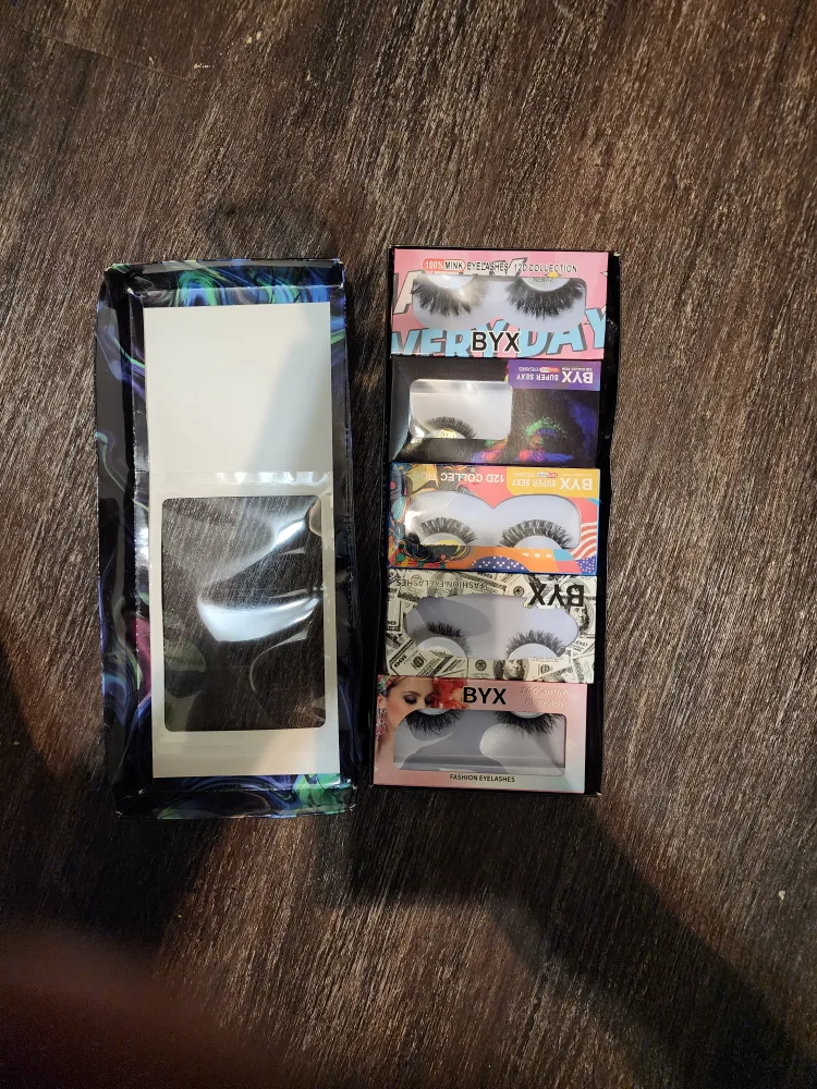 BYX Super Sexy 12D Mink Eyelashes image indicator(2)