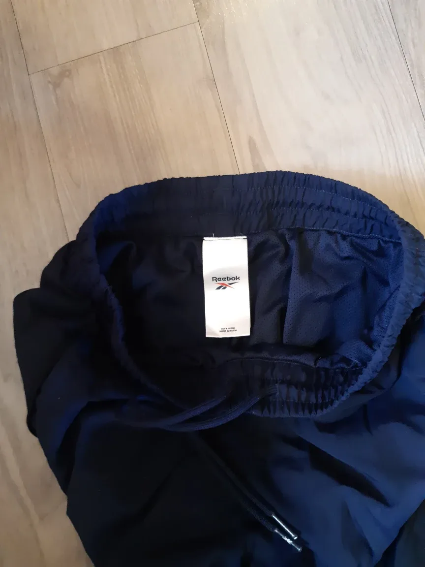 Reebok Navy Blue Track Pants - Men's Size S image indicator(4)