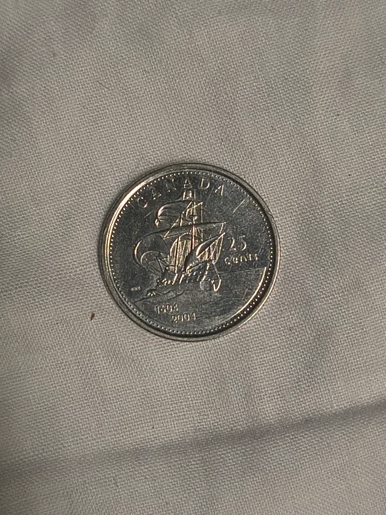25 Cents - Elizabeth II Saint Croix Island 2004 thumbnail