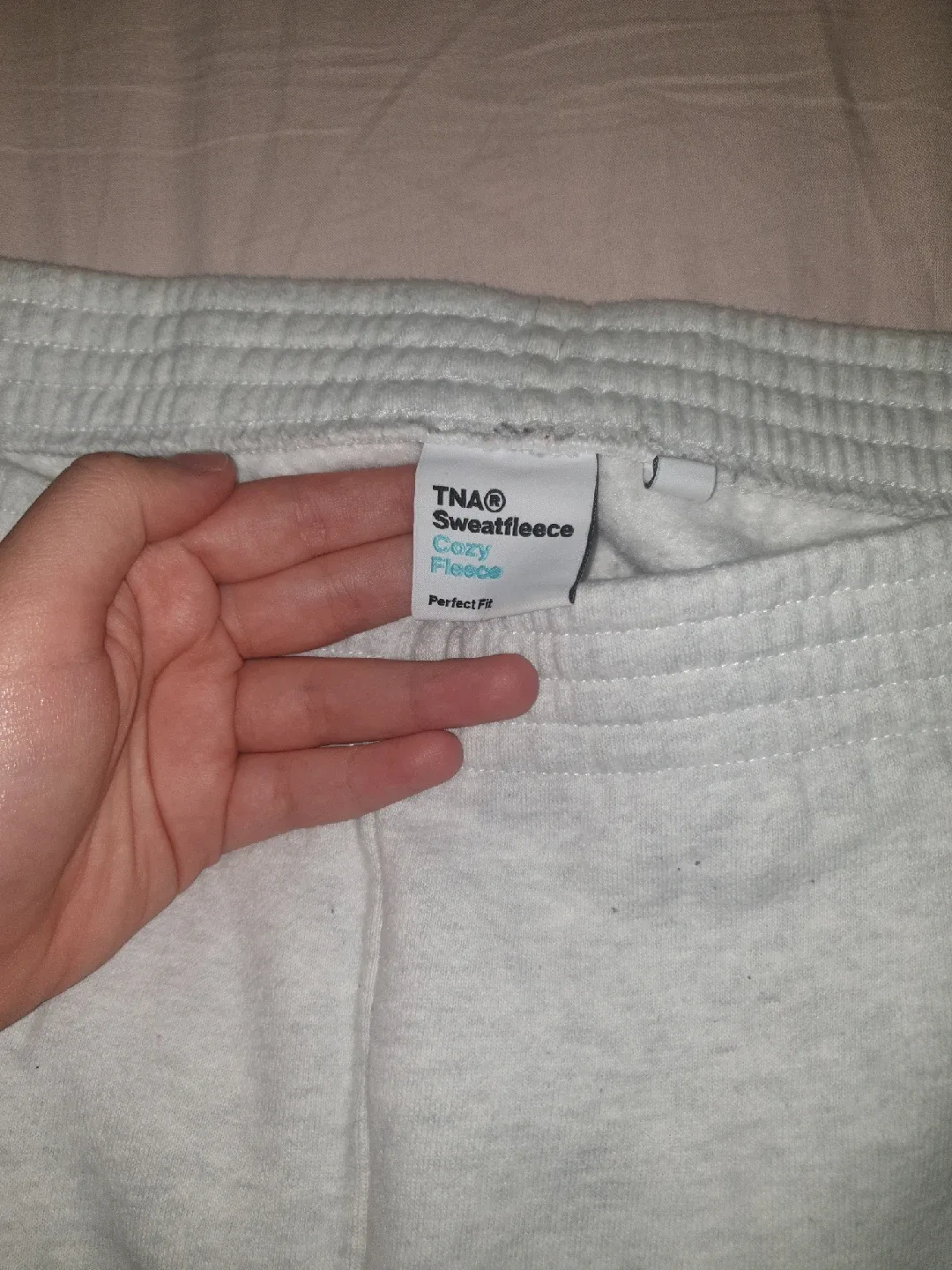 TNA Sweatfleece Cozy Fleece Sweatpants - Size L image indicator(2)