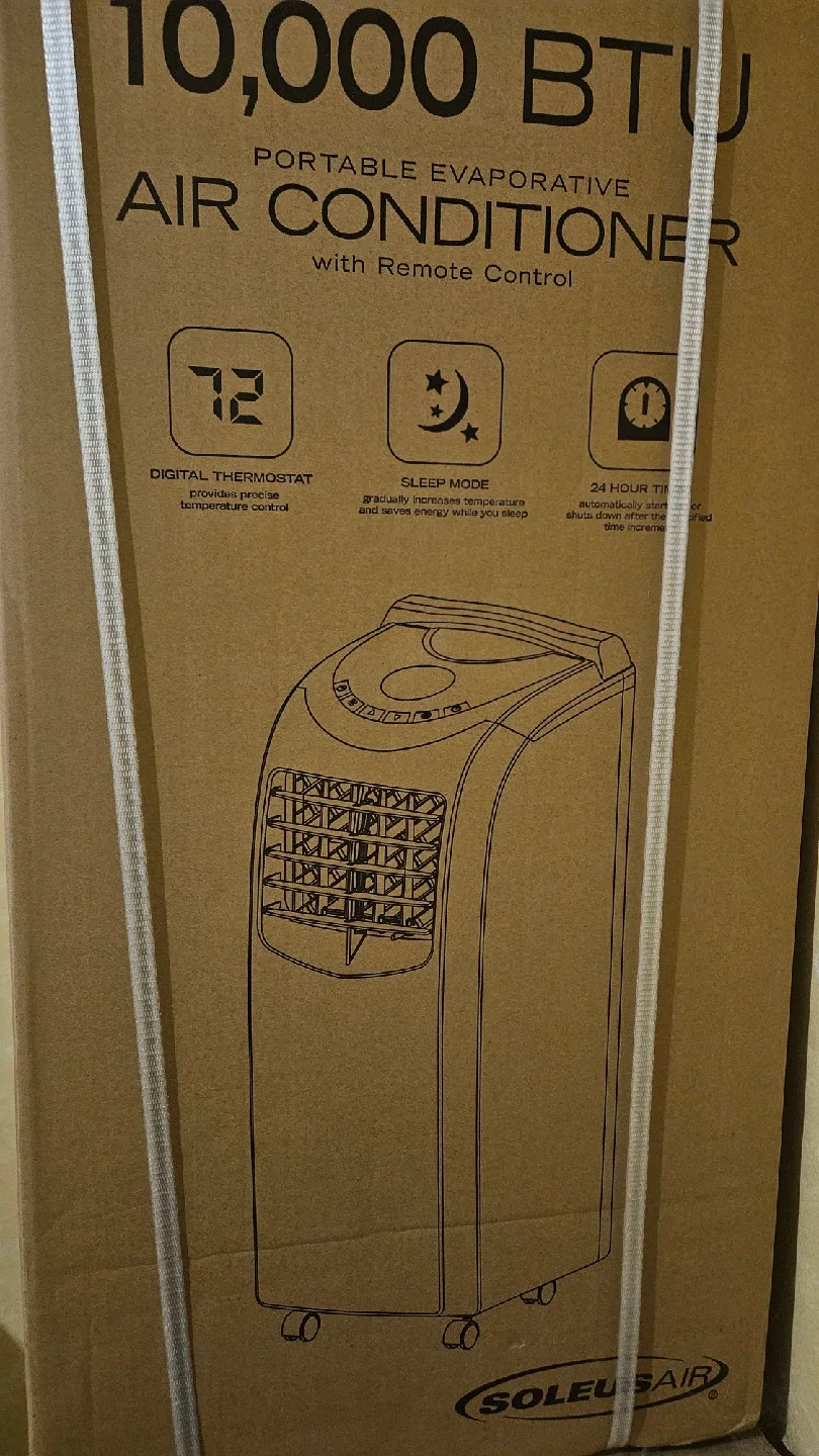 Soleus Air 10,000 BTU Portable Evaporative Air Conditioner - NEW image indicator(3)