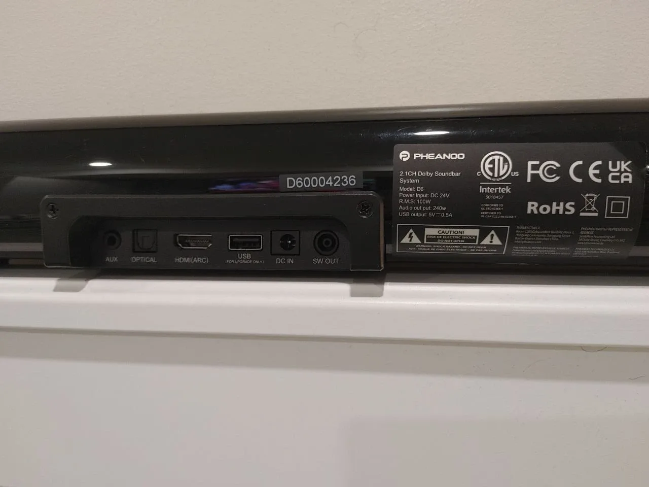 Pheanoo D6 2.1CH Dolby Soundbar image indicator(7)