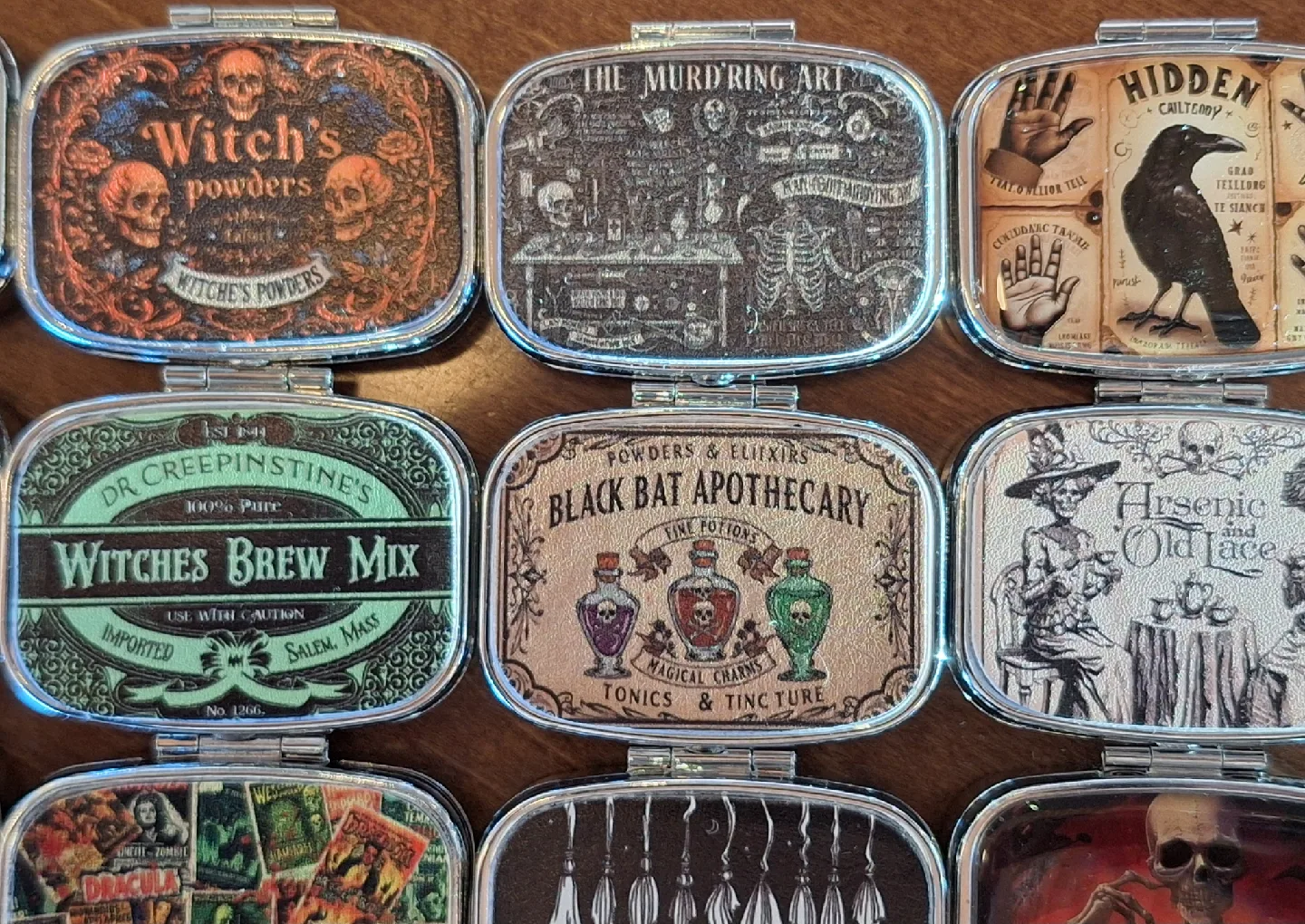 Novelty pill boxes. Spooky! image indicator(9)