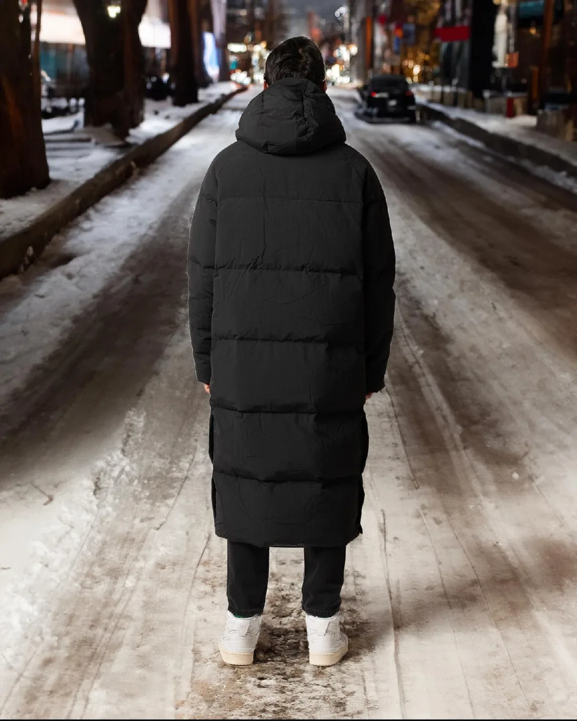 Adidas Padded Down Coat - Black image indicator(4)