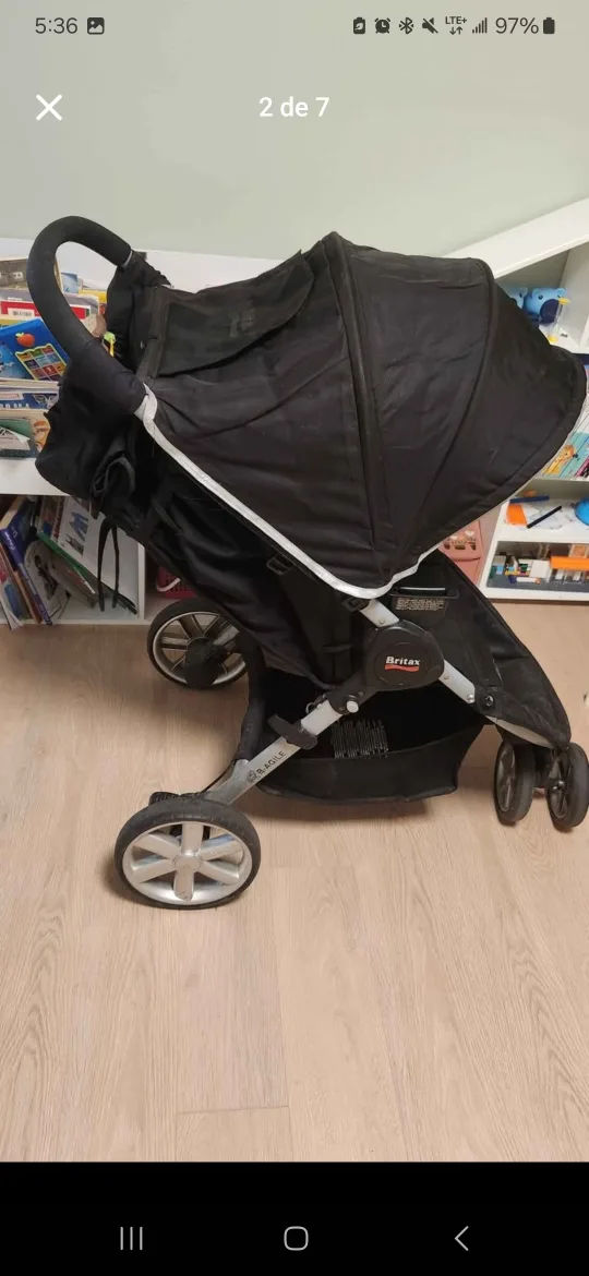 Britax B-Agile Stroller - Black image indicator(2)