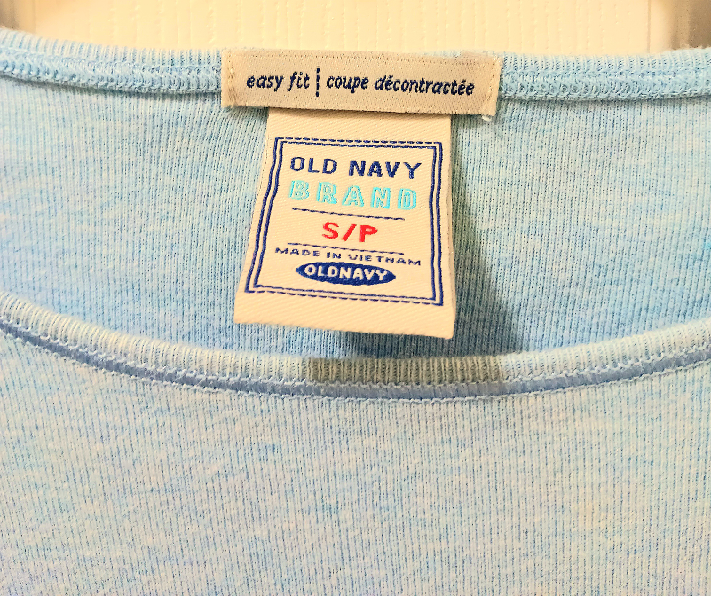 🧥Cute Old Navy Baby Blue Top Size Small🧥 - photo 2