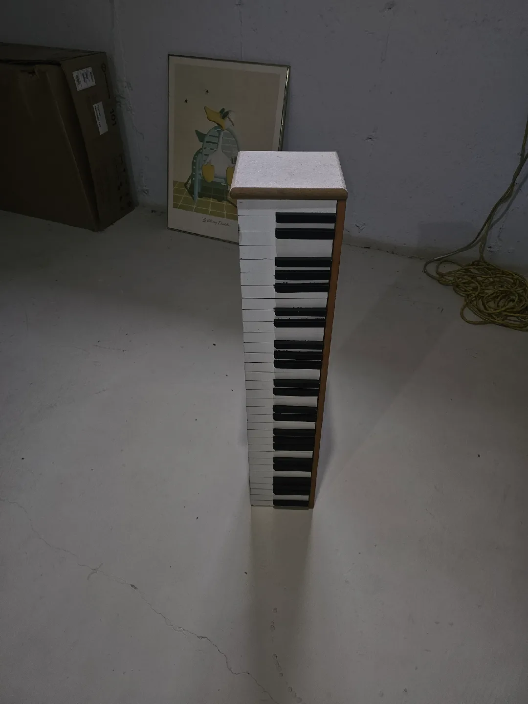Piano Key Shelf - Unique Decor Piece thumbnail