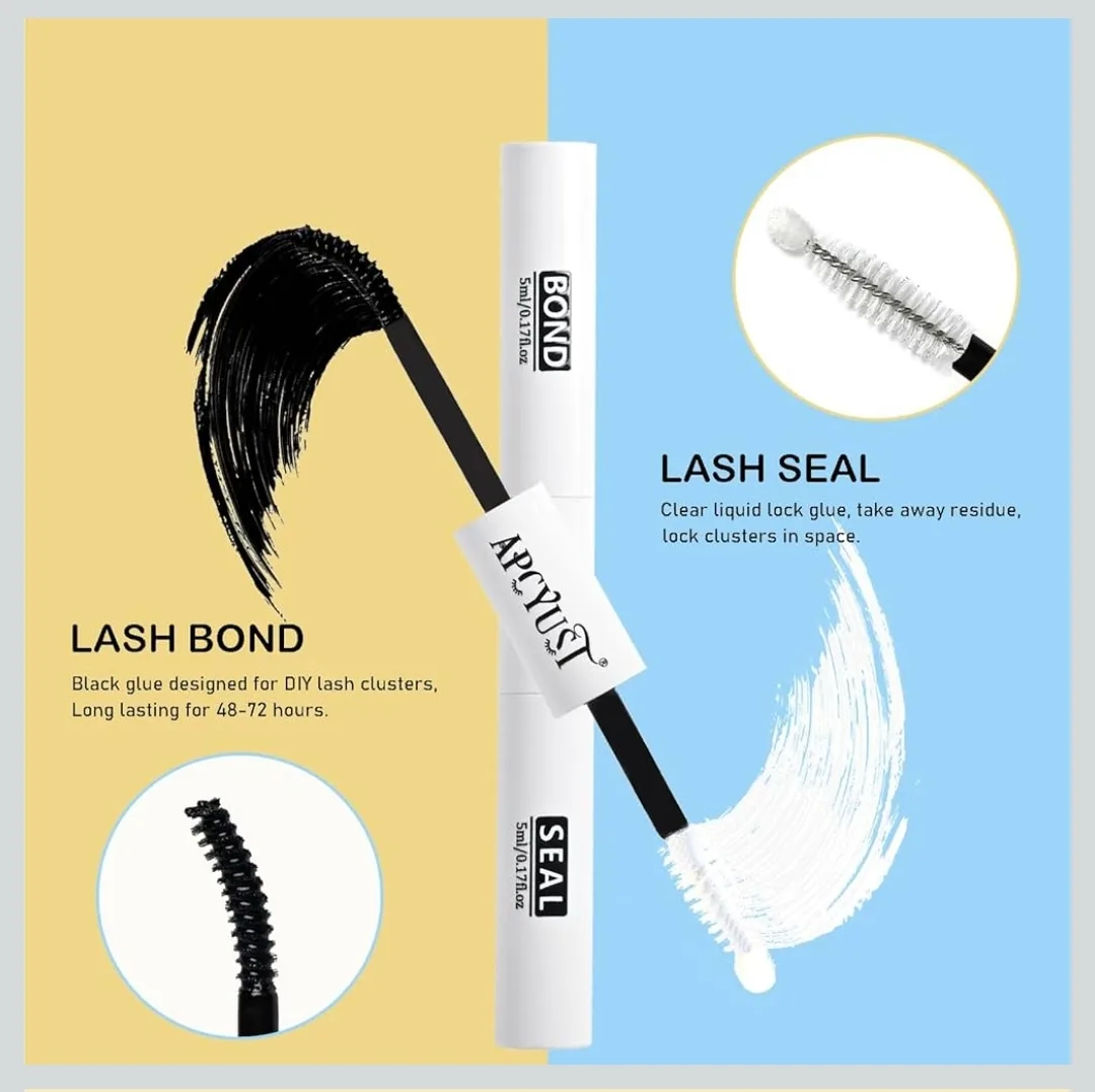 Brand New DIY 320 pcs Cluster Lashes 40D Kit image indicator(7)