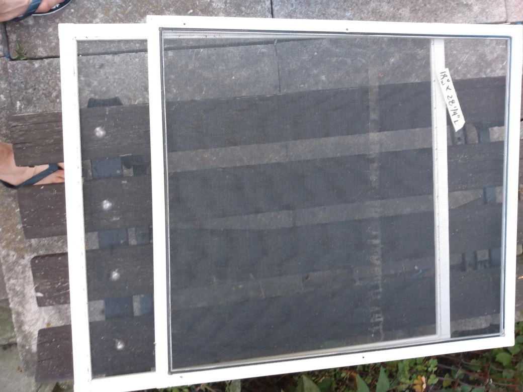 window mesh aluminum screen 18x24 inches - photo 2