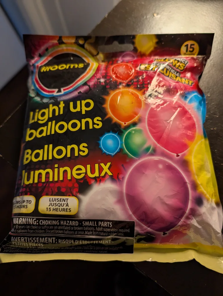 Blooms Light Up Balloons - 15 Pack image indicator(2)