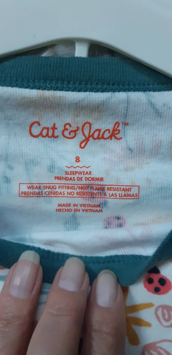 Cat & Jack Size 6 and 8 Sleepwear Set image indicator(5)