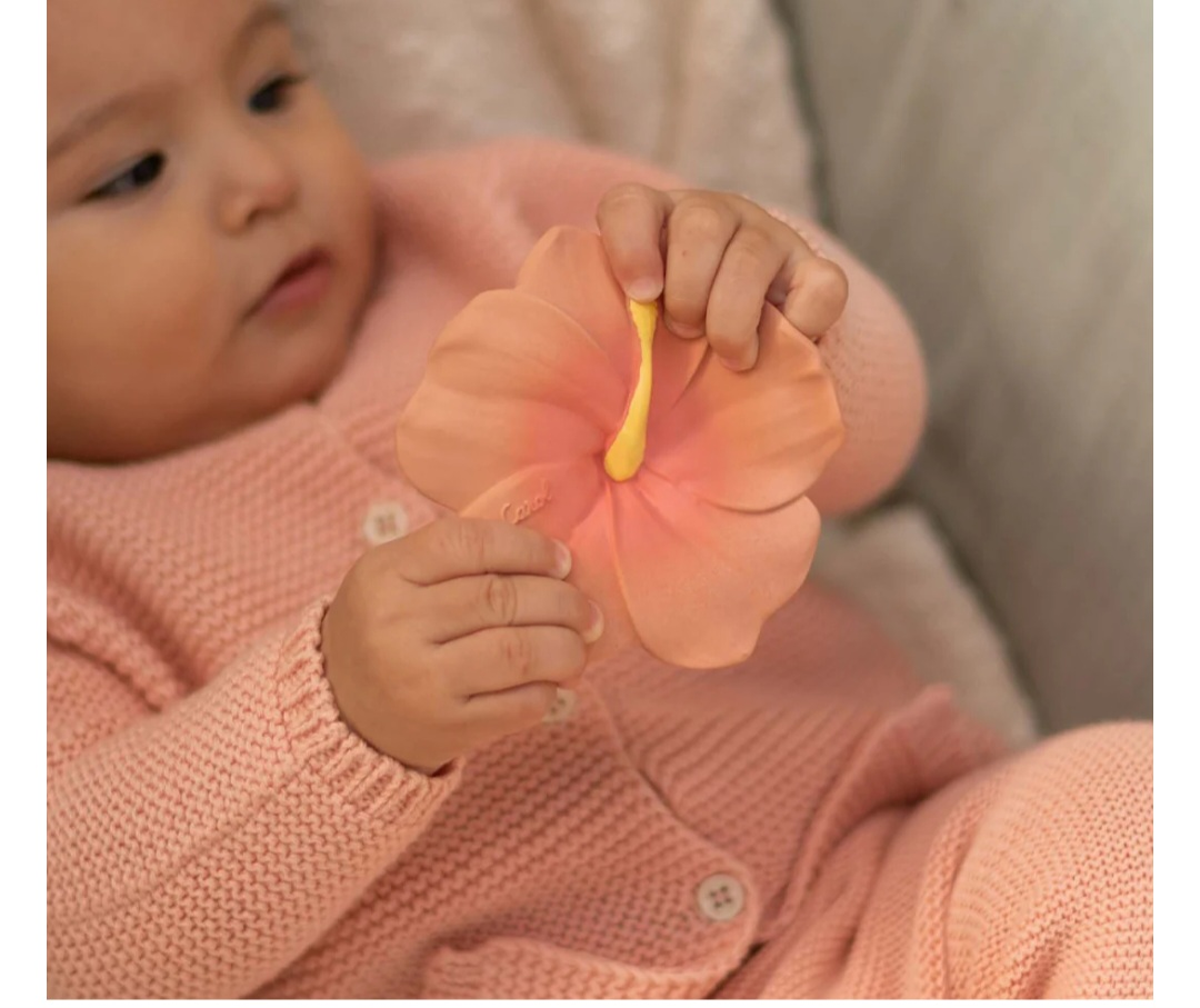 Oli & Carol Iris the Hibiscus Baby Teether