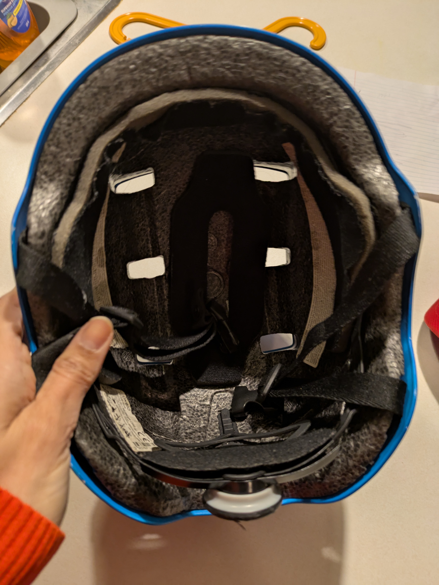Oxelo MF500 Blue Helmet, Size S (52-55 cm) - photo 3