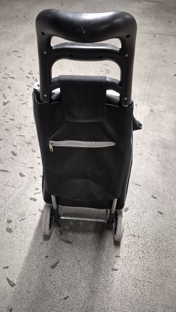 Shopping Trolley Cart - Black & White - photo 2