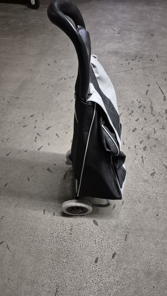 Shopping Trolley Cart - Black & White - photo 3