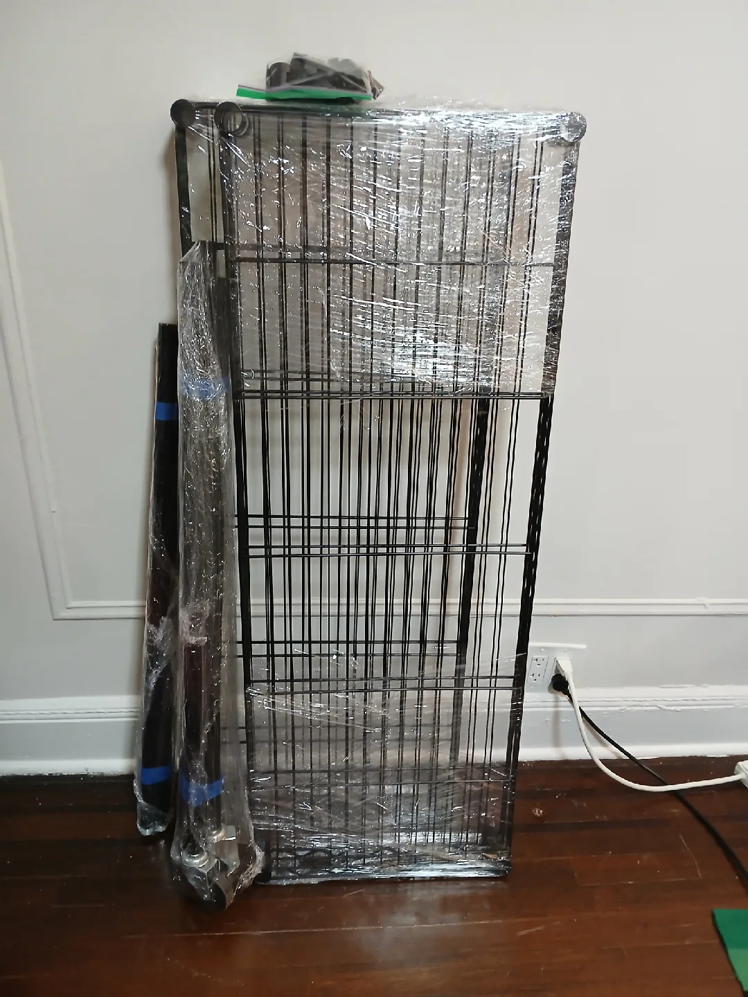 Black Wire Shelving Unit - 4 Shelves image indicator(7)