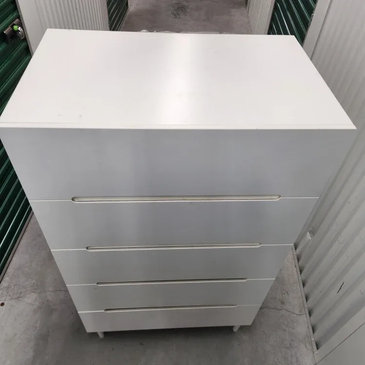 White 5-Drawer Dresser image indicator(5)