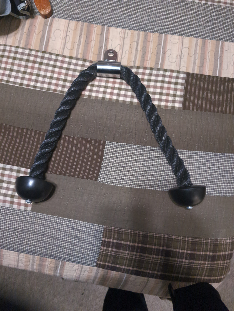 Black Tricep Rope Pull Down - photo 4