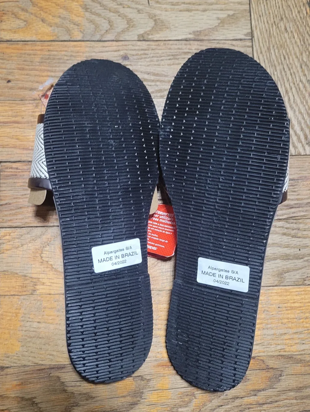 Havaianas Steel Gray Slides - Size 11/12W - New image indicator(6)