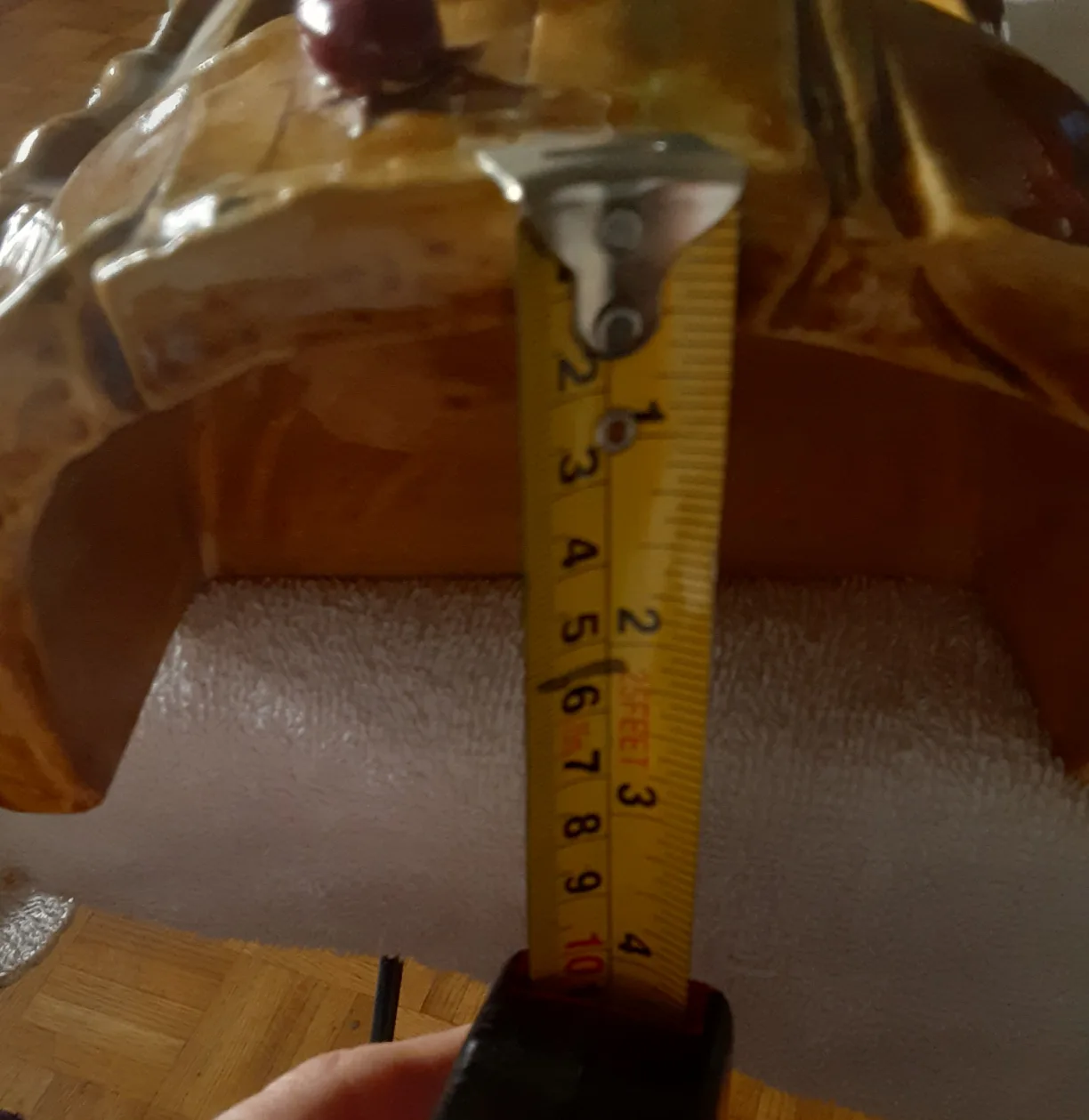 Ceramic Bamboo Log Planter, 15" image indicator(6)