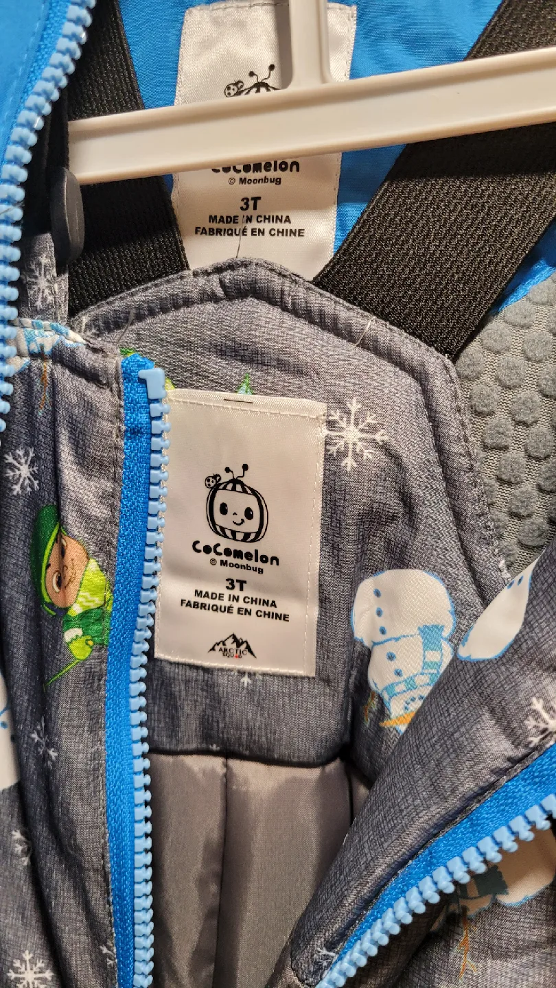 Cocomelon 3T Snowsuit - Jacket & Snow Pants image indicator(2)