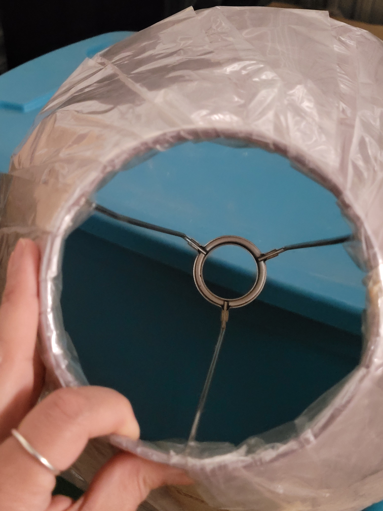 2 Lamp Shades - Grey / taupe - photo 2