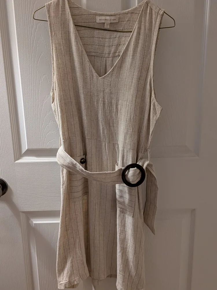 Monteau Los Angeles Striped Dress - Size L thumbnail