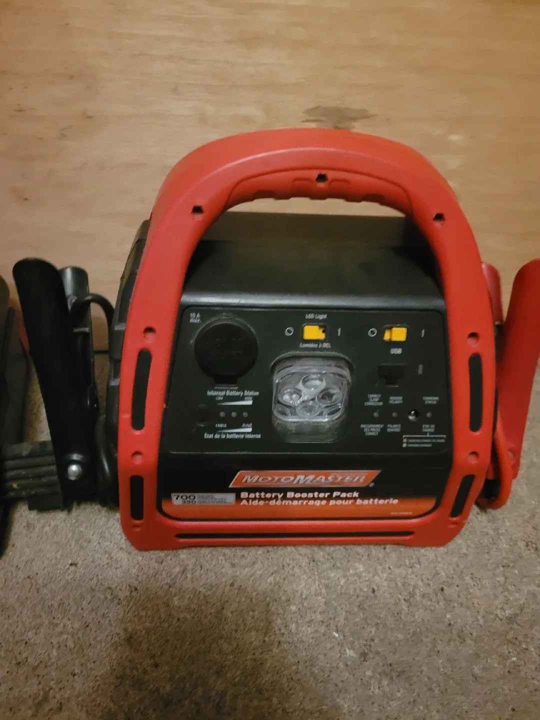 2 MotoMaster 700A Battery Booster Pack