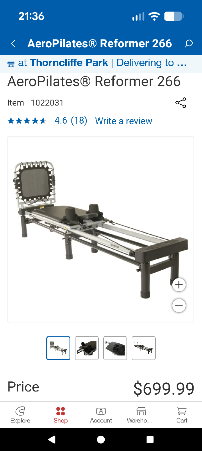 AeroPilates Reformer 266
