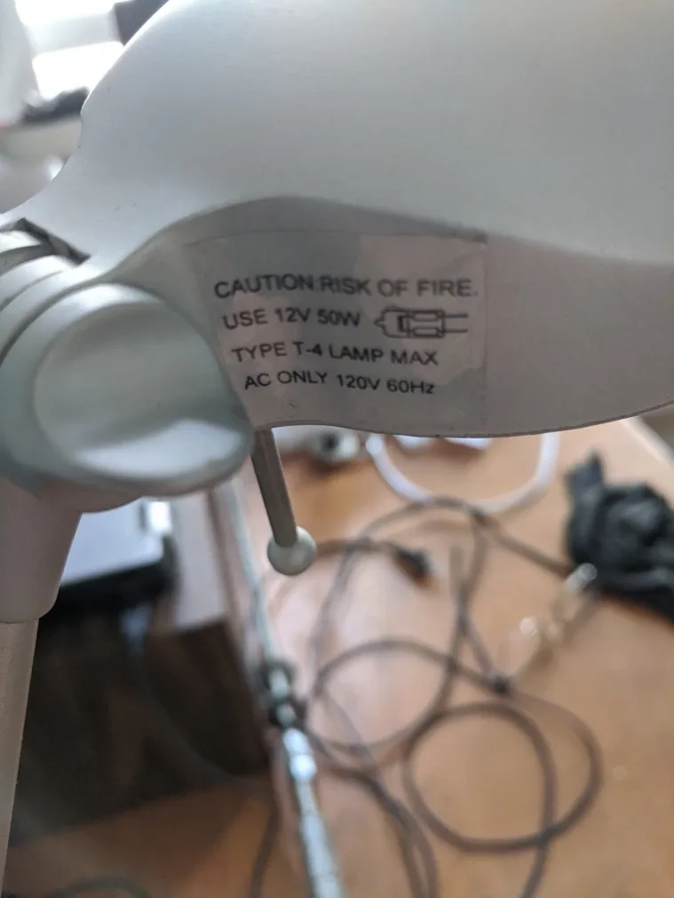 Silver Desk Lamp image indicator(7)