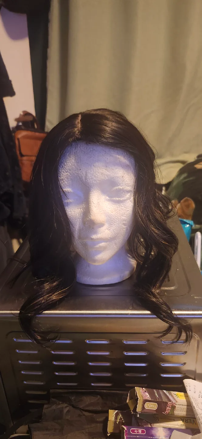 Wig - Brown with Clips image indicator(4)