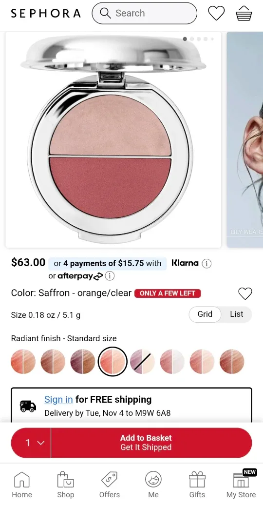 Isamaya Skin Enhancing Duo (Saffron) image indicator(3)