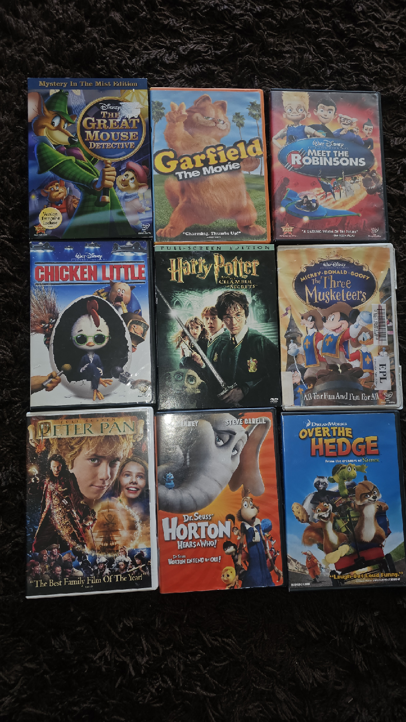 Kids DVD Movies - Assorted Titles