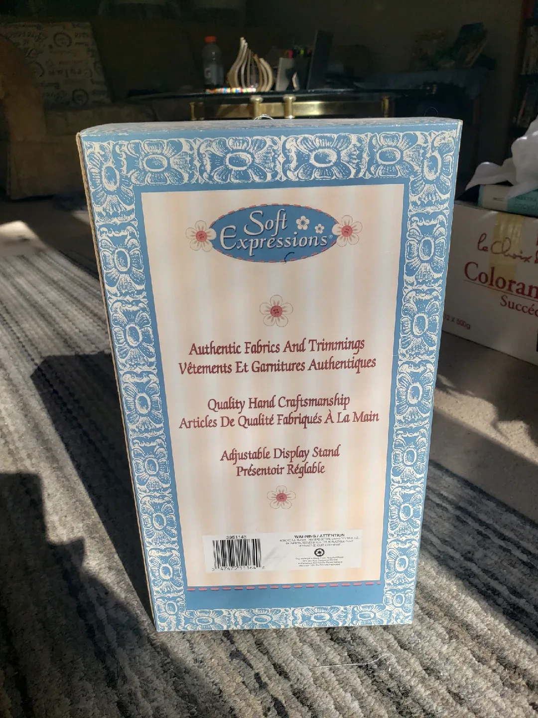 Soft Expressions Bunny in Box - Blue image indicator(2)