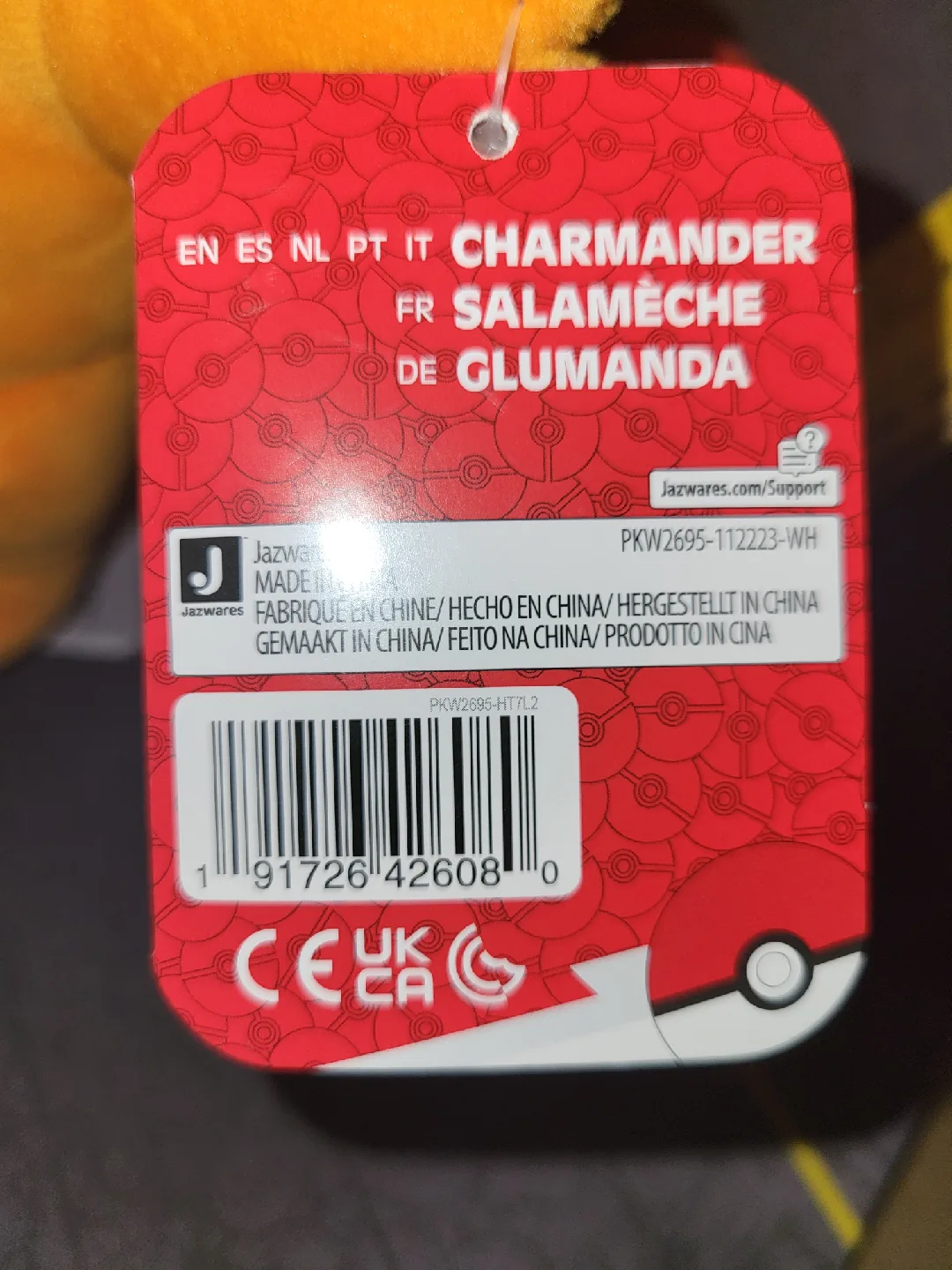 2024 Jazwares Pokemon Plush: Charmander image indicator(6)