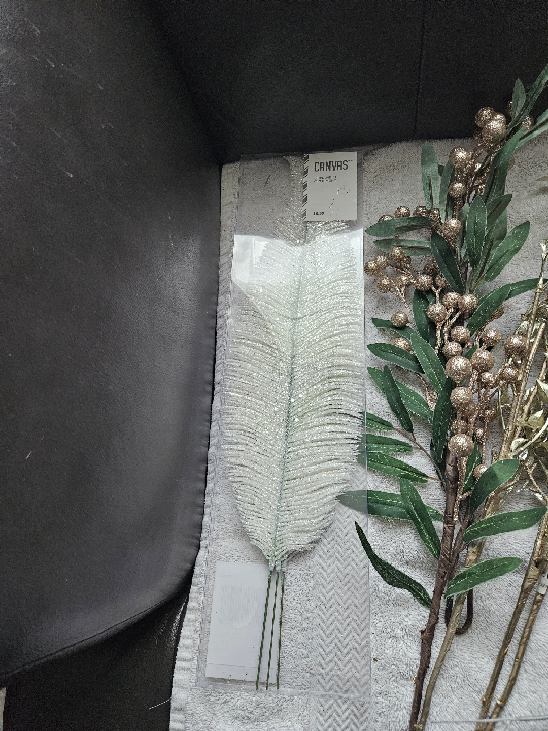 Christmas Stem Decor - Gold and Silver - 14 Stems - photo 3