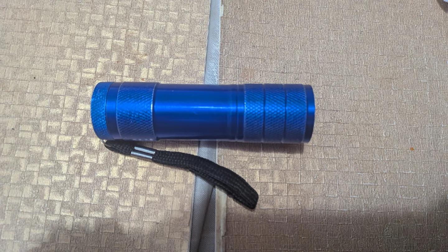 Blue Mini LED Flashlight thumbnail