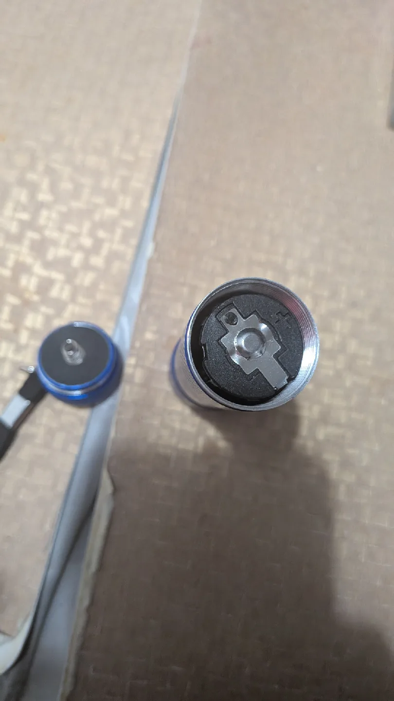 Blue Mini LED Flashlight image indicator(2)