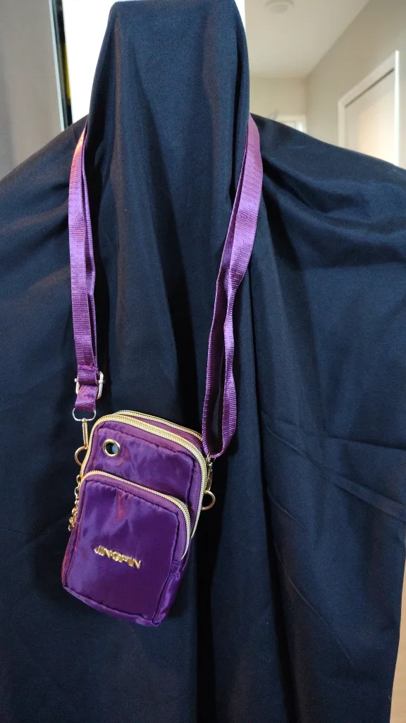 Jingpin Purple Crossbody Bag thumbnail