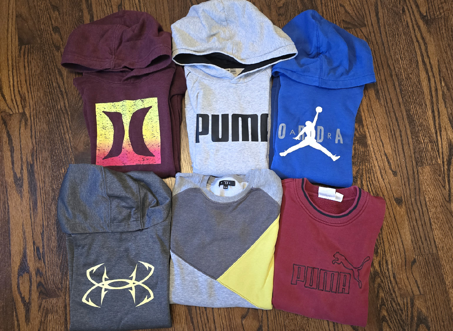 6 Hoodies Sweatshirts Youth