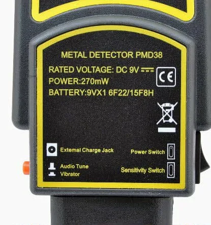 Handheld Metal Detector PMD38 image indicator(4)