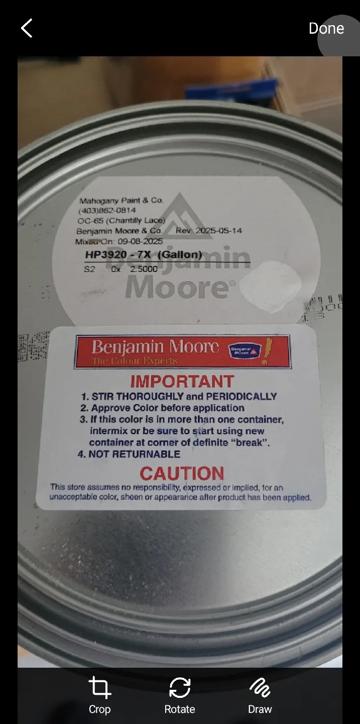 Benjamin Moore Command Interior/Exterior Paint - White, Satin image indicator(2)